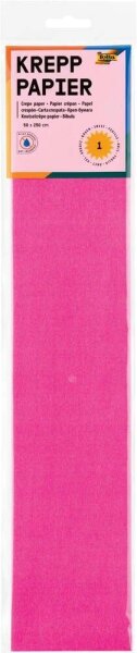 folia Krepppapier in Lagen pink 32 g/qm 1 St.