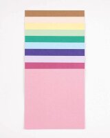 folia Faltblätter pastell mehrfarbig 100 Blatt