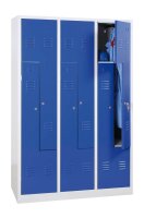 Gürkan Z-Spind lichtgrau, blau 106584, 6...