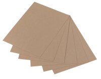 folia Fotokarton braun 300 g/qm 50 Blatt