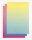 folia Seidenpapier Rainbow mehrfarbig, 50,0 x 70,0 cm