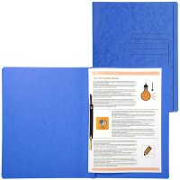 Exacompta Schnellhefter Karton blau DIN A4, 25 St.