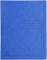 Exacompta Schnellhefter Karton blau DIN A4, 25 St.