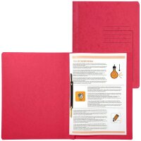 Exacompta Schnellhefter Karton rot DIN A4, 25 St.