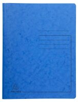 Exacompta Spiralhefter Karton blau DIN A4, 1 St.