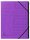 Exacompta Ordnungsmappe 12 Fächer violett, 1 St.