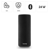 hama Pipe 3.0 Bluetooth-Lautsprecher schwarz
