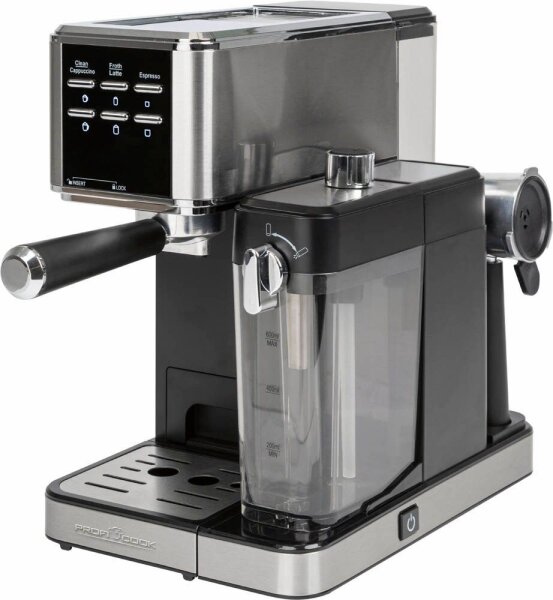 ProfiCook PC-ES-KA 1266 Siebträgermaschine silber