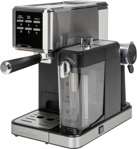 ProfiCook PC-ES-KA 1266 Siebträgermaschine silber