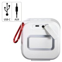 hama Pocket 3.0 Bluetooth-Lautsprecher weiß