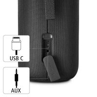 hama Shine 2.0 Bluetooth-Lautsprecher schwarz