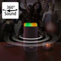 hama Shine 2.0 Bluetooth-Lautsprecher schwarz