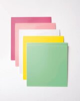 folia Faltblätter aus Kunststoff mehrfarbig 20 Blatt