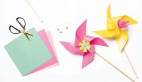 folia Faltblätter aus Kunststoff mehrfarbig 20 Blatt