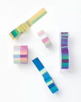 folia Magic Rainbow Deko-Klebeband glänzend 12,0 mm x 2,0 m 6 Rollen