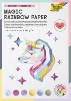 folia Tonpapier Magic Rainbow Paper farbsortiert 120 /...