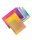 folia Tonpapier Magic Rainbow Paper farbsortiert 120 / 250 g/qm 12 Blatt