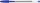 90 + 10 GRATIS: BIC Kugelschreiber Cristal® Original transparent, Schreibfarbe: blau, 90 St. + GRATIS 10 St.