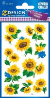 AVERY Zweckform Aufkleber 54103 Blumen, 30 Etiketten