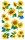 AVERY Zweckform Aufkleber 54103 Blumen, 30 Etiketten