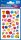 AVERY Zweckform Aufkleber 54304 Blumen, 114 Etiketten