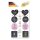 AVERY Zweckform Aufkleber 56041 Liebevolle Designs, 17 Etiketten  ( 56041 )