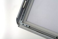 update displays Infoständer silber DIN A4 25,0 - 33,0 x 42,0 x 86,5 - 125,0 cm, 1 St.