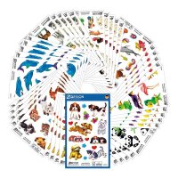 AVERY Zweckform Aufkleber-Set 59992 Tiere, 485 Etiketten