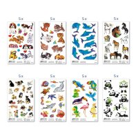 AVERY Zweckform Aufkleber-Set 59992 Tiere, 485 Etiketten