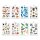 AVERY Zweckform Aufkleber-Set 59992 Tiere, 485 Etiketten