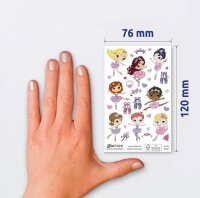 AVERY Zweckform Aufkleber-Set 59990 für Mädchen, 386 Etiketten