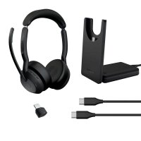 Jabra Evolve2 55 UC mit Ladestation Bluetooth-Headset...