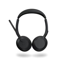Jabra Evolve2 55 UC mit Ladestation Bluetooth-Headset schwarz