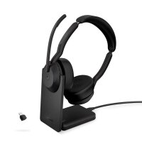 Jabra Evolve2 55 MS mit Ladestation Bluetooth-Headset...