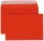 ELCO Briefumschläge Color DIN C6 ohne Fenster intensivrot haftklebend 25 St.