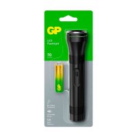 GP C107 LED Taschenlampe schwarz, 1 St.