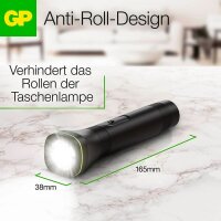 GP C107 LED Taschenlampe schwarz, 1 St.