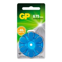 GP Knopfzellen ZA675 Zink-Luft 1,45 V, 6 St.