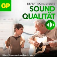 GP Knopfzellen ZA675 Zink-Luft 1,45 V, 6 St.