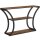 VASAGLE Konsolentisch rechteckig Spanplatte braun 120,0 x 30,0 x 80,0 cm, 1 St.