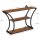 VASAGLE Konsolentisch rechteckig Spanplatte braun 120,0 x 30,0 x 80,0 cm, 1 St.