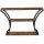 VASAGLE Konsolentisch rechteckig Spanplatte braun 120,0 x 30,0 x 80,0 cm, 1 St.