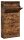 VASAGLE Schuhschrank, LBC030X01 braun keine Fachböden 60,0 x 24,0 x 120,0 cm