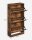 VASAGLE Schuhschrank, LBC030X01 braun keine Fachböden 60,0 x 24,0 x 120,0 cm