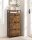 VASAGLE Schuhschrank, LBS101B01 braun 1 Fachboden 60,0 x 30,0 x 130,0 cm
