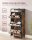 VASAGLE Schuhschrank, LBS101B01 braun 1 Fachboden 60,0 x 30,0 x 130,0 cm