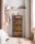VASAGLE Schuhschrank, LBS101B01 braun 1 Fachboden 60,0 x 30,0 x 130,0 cm
