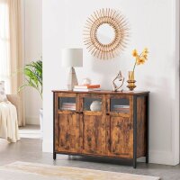 VASAGLE Sideboard, LSC099B01V1 braun 100,0 x 35,0 x 75,0 cm, 1 St.