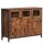 VASAGLE Sideboard, LSC099B01V1 braun 100,0 x 35,0 x 75,0 cm, 1 St.