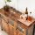 VASAGLE Sideboard, LSC099B01V1 braun 100,0 x 35,0 x 75,0 cm, 1 St.